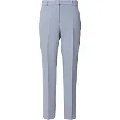 Comma Pantalon à plis bleu fumé