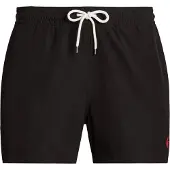 Ralph Lauren Shorts de bain 'TRAVELER' rouge / noir