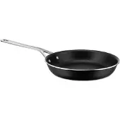 Alessi Poêle Antiadhésive Pots & Pans Ø 24 cm - Céramique, Induction, Poignée Inox 18/10
