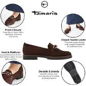 Tamaris Chaussure basse marron châtaigne
