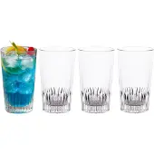 Excellent houseware Longdrink-Gläser 4er-Set