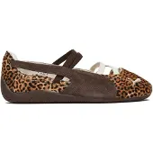 Puma Ballerines à lanières 'Speedcat Wild' chocolat / noisette