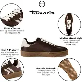 Tamaris Chaussure folklorique marron