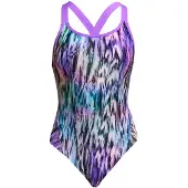 Funkita Eclipse Swimsuit Violet AUS 12 Femme