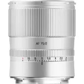 TTArtisan AF-FF 75mm F/2.0 Nikon Z-mount Silver
