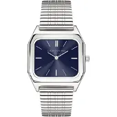 Liebeskind berlin Montre à affichage analogique bleu marine / argent