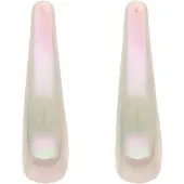 Gaya Boucles d'oreilles transparent / blanc