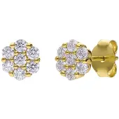 Lucardi Boucles d'oreilles 'Chic' or
