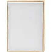 Creativ Company Châssis entoilé avec cadre, A4, format 29,7 x 21 cm, 280 g, blanc, 10 pièces, 1 carton