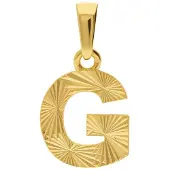 Lucardi Pendentif 'Klassisch' or
