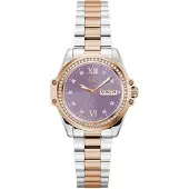 Gc Montre à affichage analogique 'Bolt' or rose / argent
