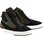 Alpinestars Stated, chaussures Drystar ,Noir/Blanc/Vert Foncé ,11 US