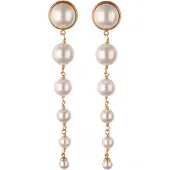 Gaya Boucles d'oreilles blanc