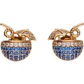 Gaya Boucles d'oreilles or rose