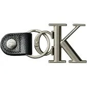 Calvin Klein Porte-clés 'Bold' noir / argent
