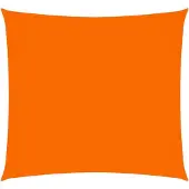 vidaXL Voile de parasol tissu oxford carré 5x5 m orange