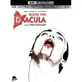 Import Blood For Dracula Blu-ray 4K Ultra HD