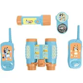 Bluey Adventure With Walkie Talkies (rptw12by) Doll Bleu Enfants