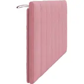 vidaXL Coussin de tête de lit "Hanko" rose 160 cm velours
