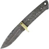 Knifemaking Knife Blade Drop Pt Damascus