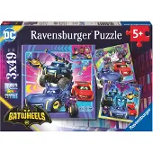 Ravensburger Puzzle Batwheels, 3x49pcs.