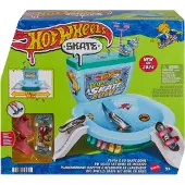 Hot Wheels Skate Flush & Go Skate Bowl Multicolore Enfants