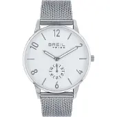 Breil Montre à affichage analogique 'Avery' argent / blanc