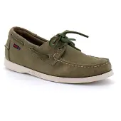 Sebago Chaussures Bateau Sebago Men Portland Flesh Out Green Military-Taille 40
