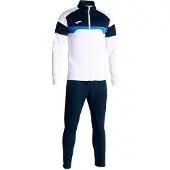 Joma Danubio Iii Tracksuit Blanc,Bleu 12-14 Years Garçon