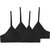 LMTD Fille Pacquet Double Bralettes Nantelle Noir