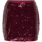 ONLY Jupe rouge rubis