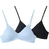 LMTD Soutiens-gorge bleu clair / noir