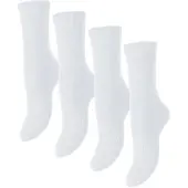 Pieces Chaussettes 'PCMarta' blanc