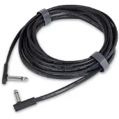Rockboard Câble Instrument Plat 6 M Coudé/Coudé - Black