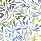 Magni Serviette 33x33cm FSC-Mix Willow leaves