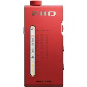 Fiio Ricevitore Radio Stereo FM HiFi Portatile (FM), Radio, Rouge