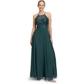 Vera Mont Robe de soirée vert foncé