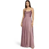 Vera Mont Robe de soirée rose ancienne