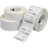 Zebra 880018-038 - (76 mm x 38 mm) 6 rouleaux - Noir sur blanc - Étiquette