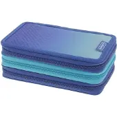 Herlitz 300001560 étui pour écoliers TriCase "Dip Dye Blue", 31 pièces