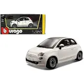 Bburago Fiat 500 2007 red-metallic 1 24