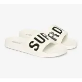 Superdry Claquettes / Tongs noir / blanc