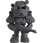 Youtooz Figurine en vinyle Fallout : Armure assistée T-60, 11 cm