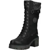 Mustang Bottes à lacets gris chiné / noir