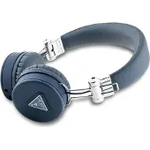 GUESS Suchawki Nauszne Bluetooth Enc Gubh70Pgtspsb Niebieski/Blue Grained Classic Round Shape