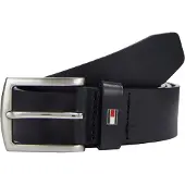 Tommy Hilfiger Ceinture 'Denton' bleu nuit / rouge / blanc