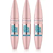 Maybelline Lash Sensational mascara waterproof cils allongés, courbés et volumisés teinte Black