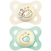 Parasanteonline Lot De 2 Sucettes Original Nuit 2-6 Mois+ Aléatoire -