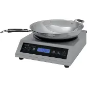 Saro Plaque à induction avec wok, modèle Louisa inclus, dimensions : L 340 x P 445 x H 117