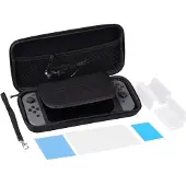 Qware Nintendo Switch Set De Protection Noir (qw Nsw-9000)